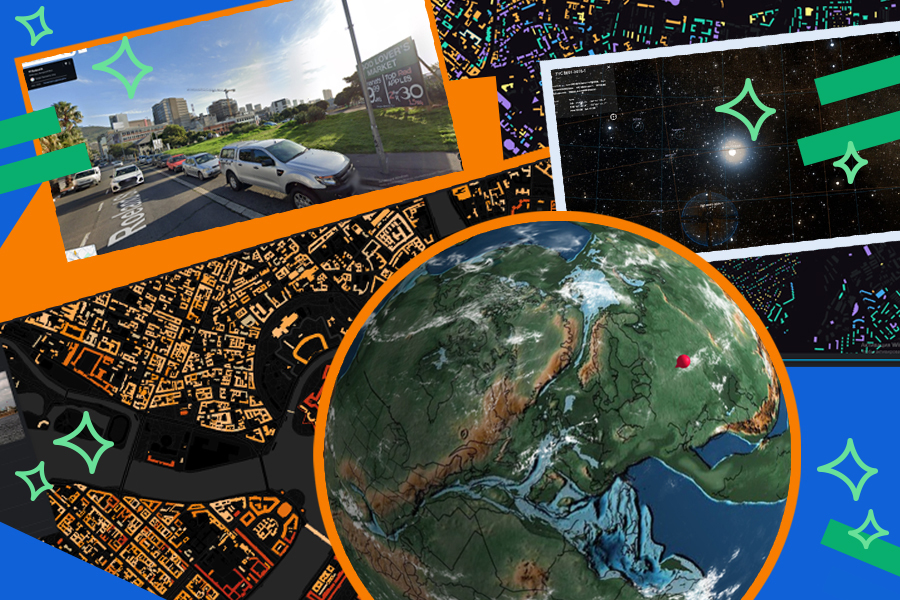 Интерактивные карты Земли и её космических соседей