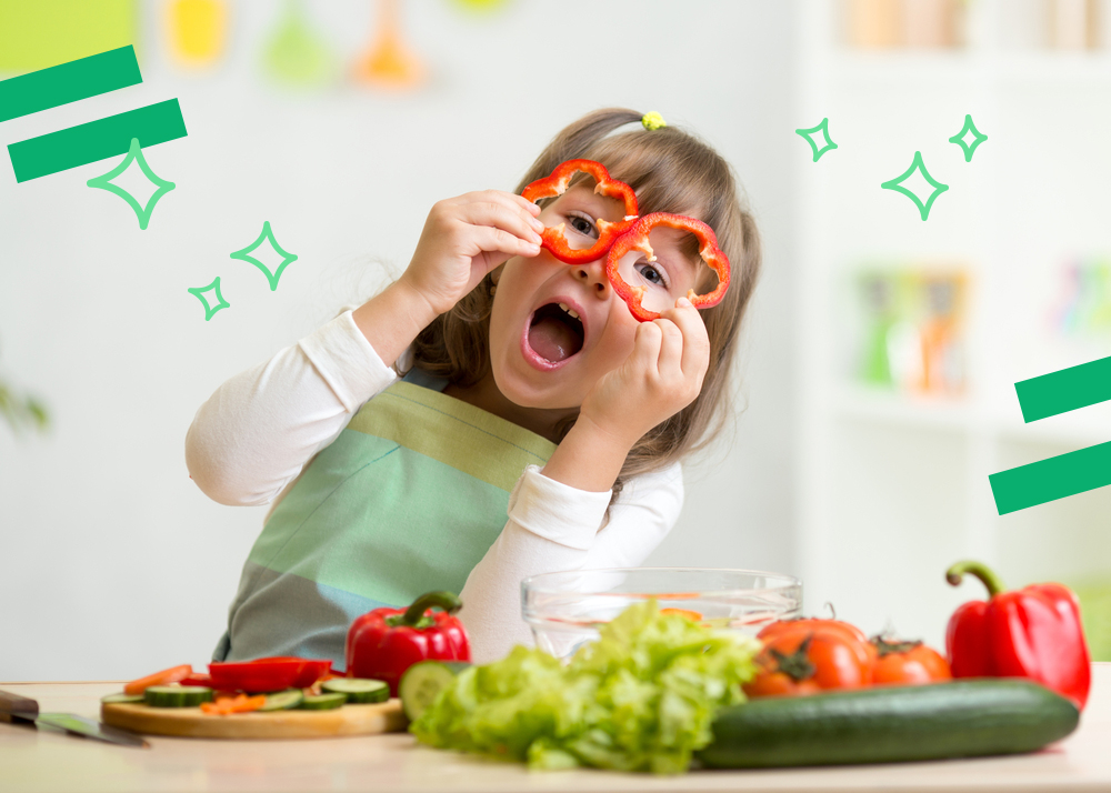 Как приучить ребёнка есть овощи?